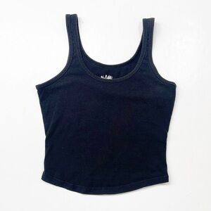 Vylette black tank top